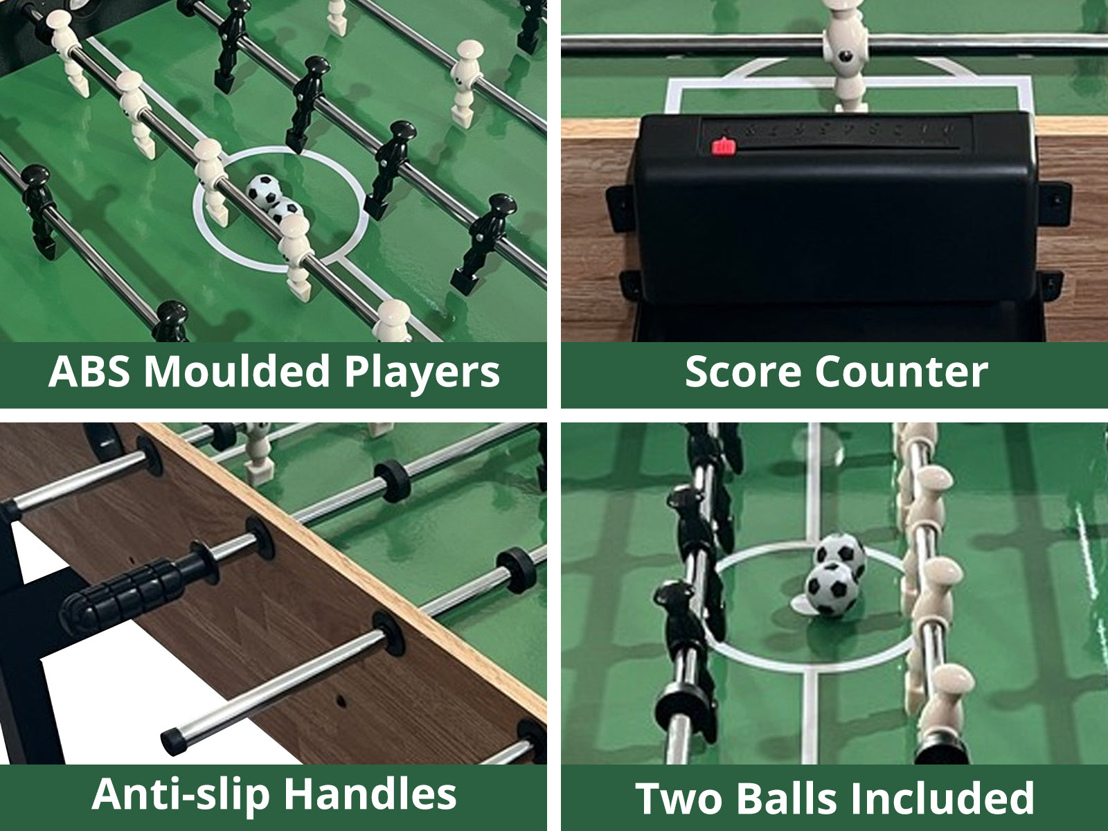 10-in-1 Multi-function Foosball Table - 4 Ft