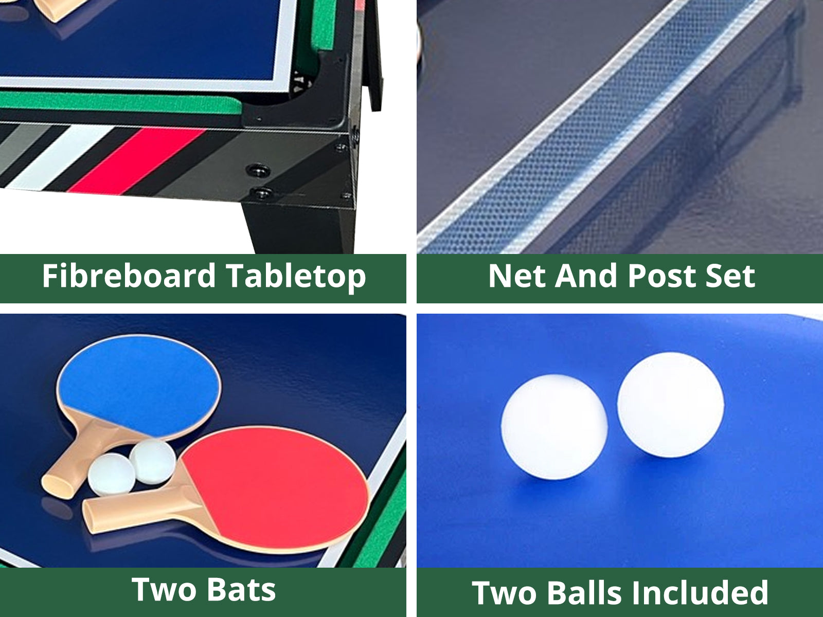 10-in-1 Multi-function Foosball Table - 4 Ft