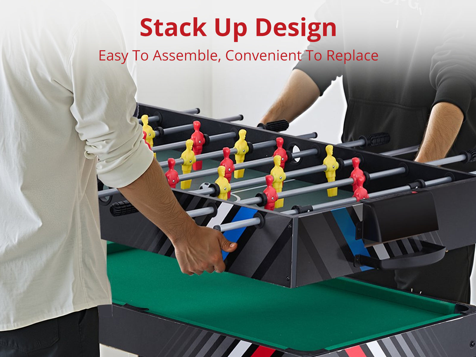 4-in-1 Multi-function Foosball Table - 4 Ft