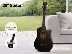 38'' Acoustic Guitar - Black