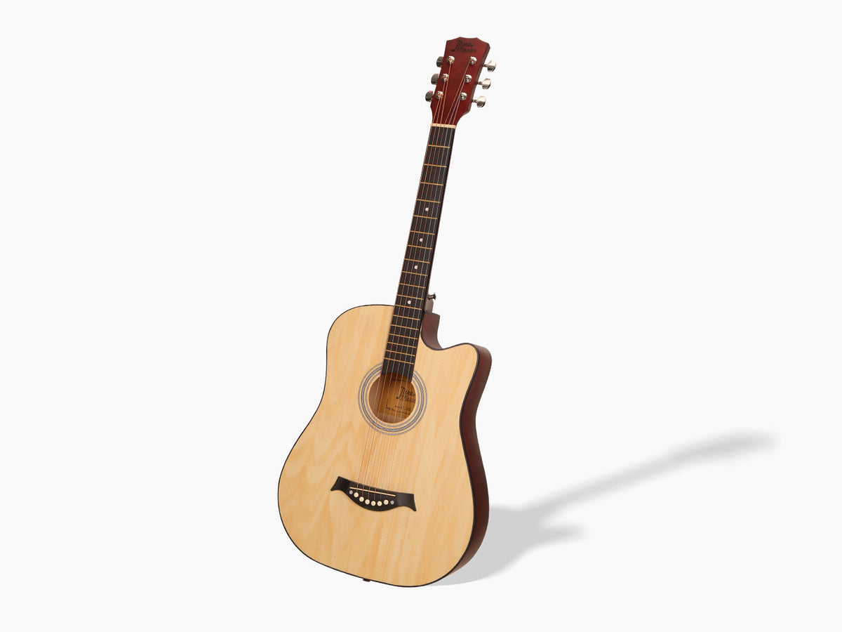 38'' Acoustic Guitar - Natural Wood