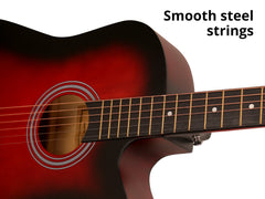 38'' Acoustic Guitar - Red