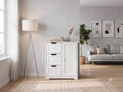 Bathroom 4-Draw Cabinet