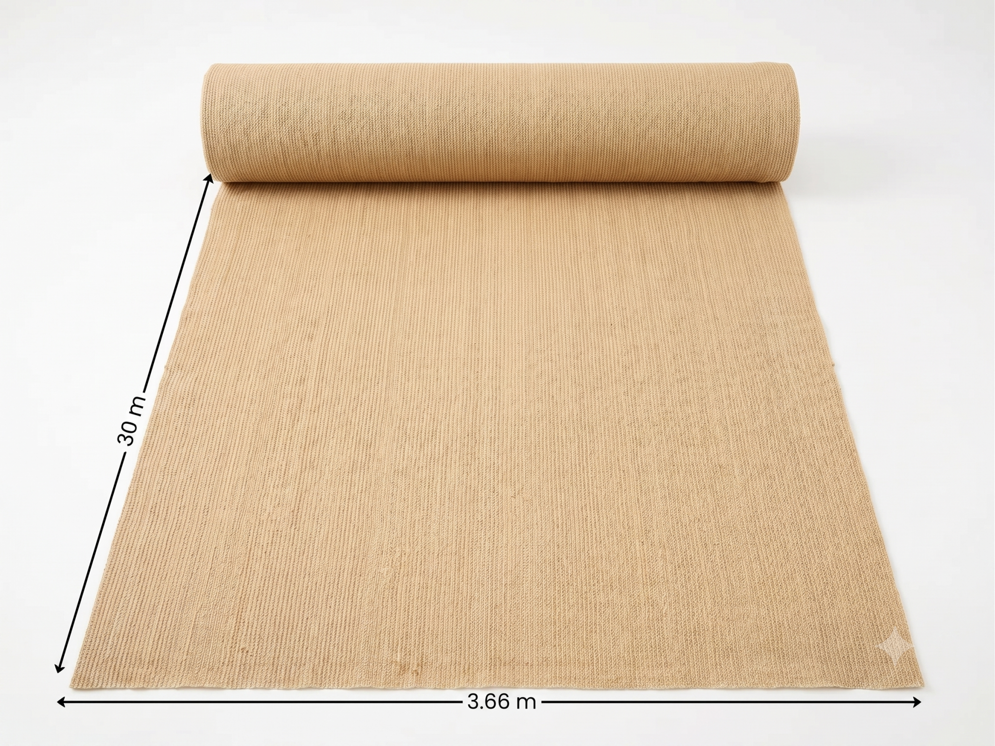 100gsm Sand Shade Cloth - 3.66m x 30m