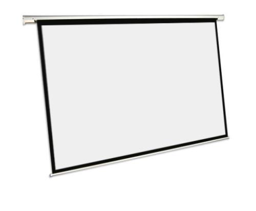 84 Inches Wide Screen Electric Motorized Projector Screen With Wireless Remote