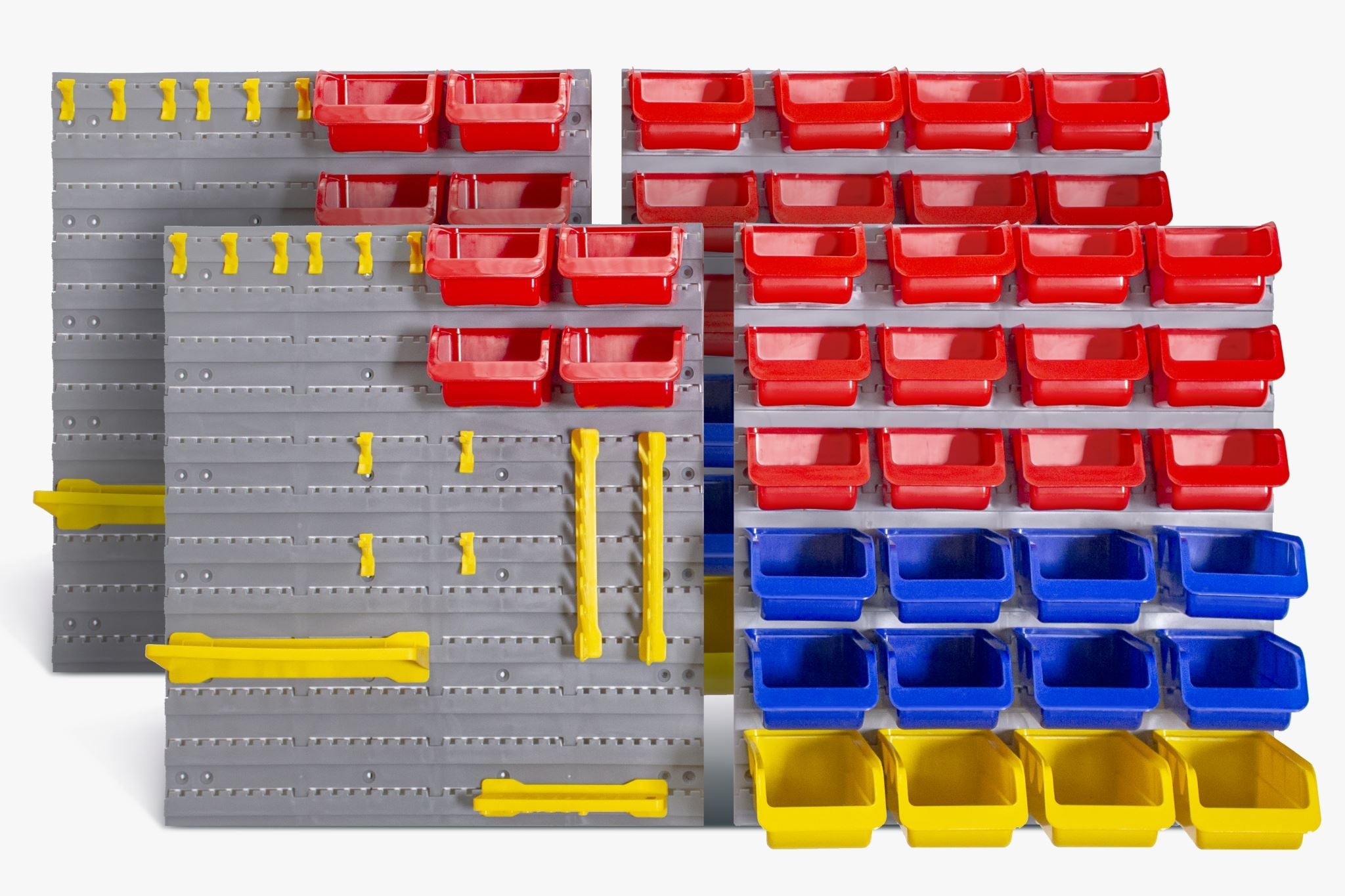 88 Parts Wall-Mounted Storage Bin Rack