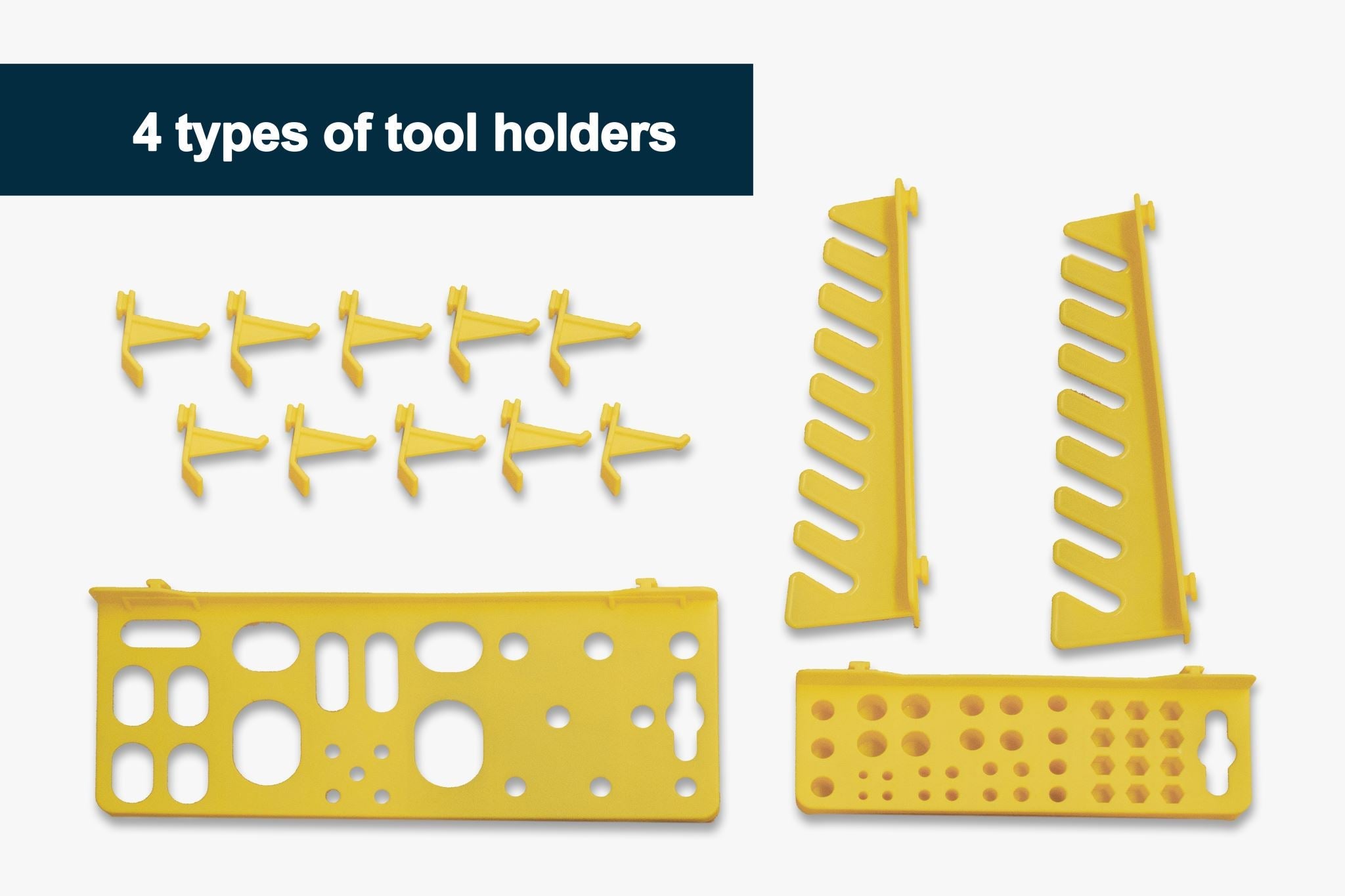 88 Parts Wall-Mounted Storage Bin Rack