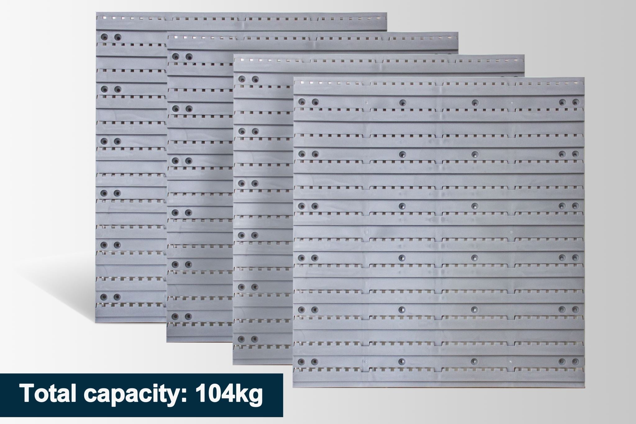 88 Parts Wall-Mounted Storage Bin Rack