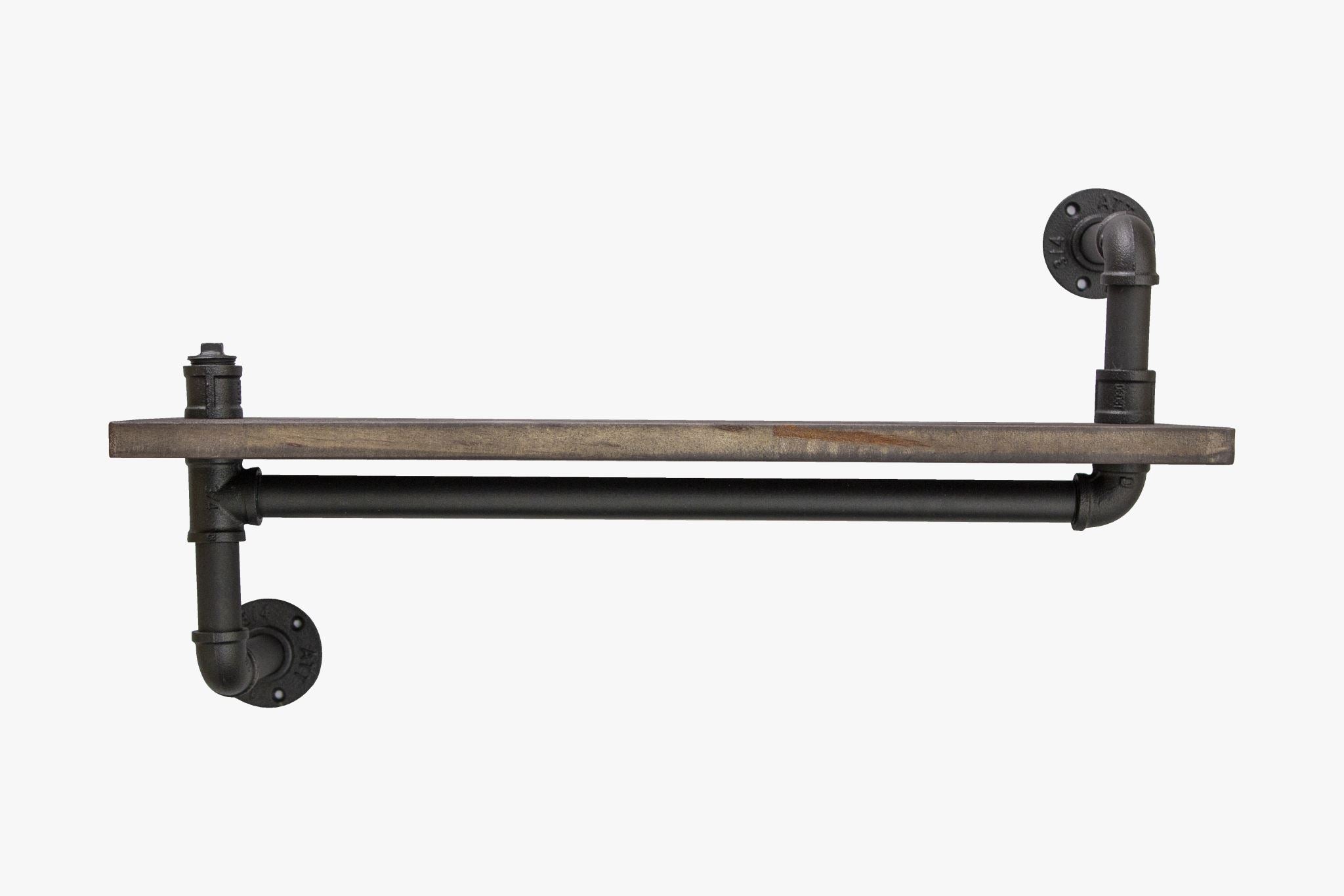 1-Tier Pipe Shelf
