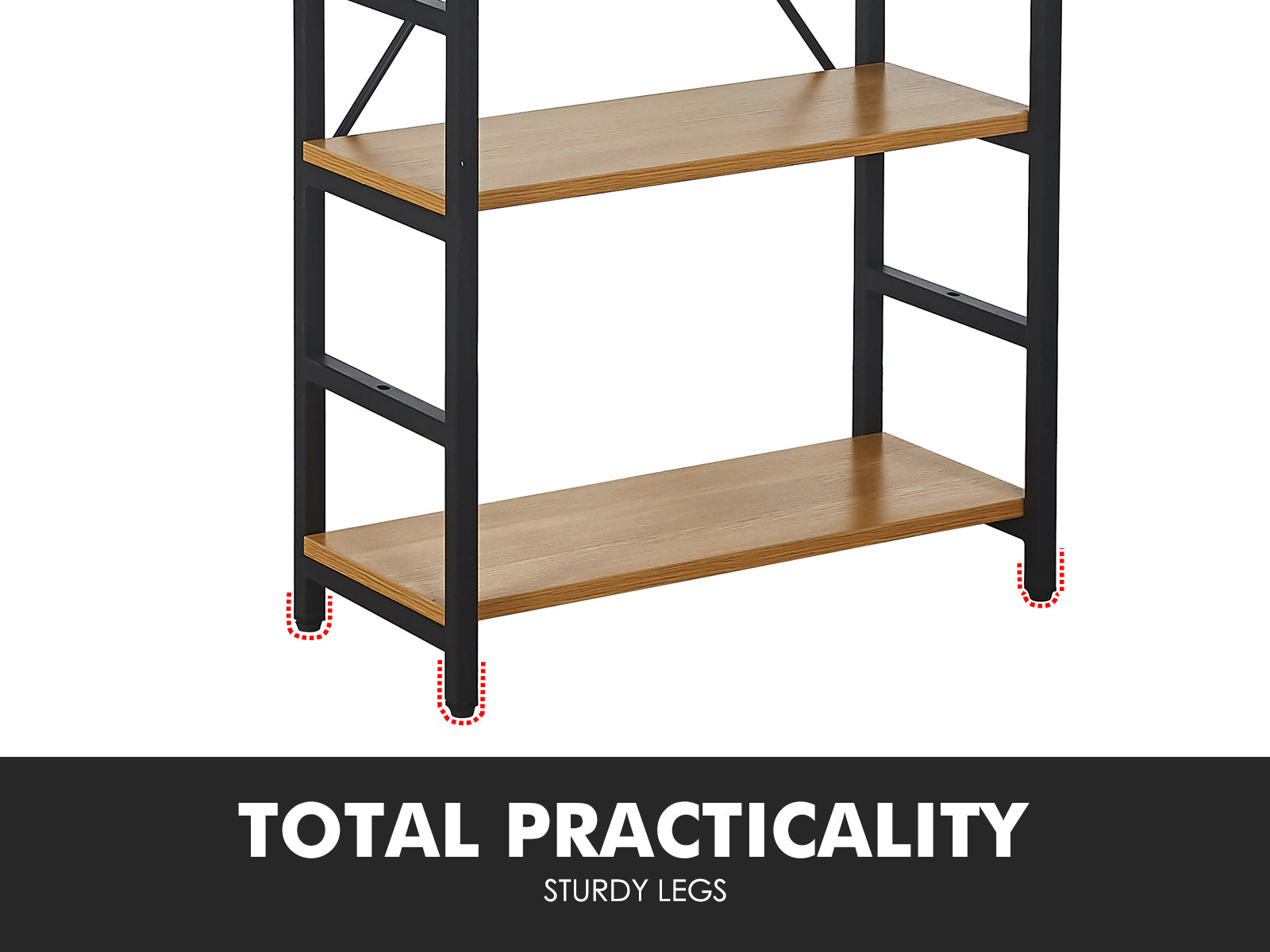 DS 5-Tier Commodity Metal Storage Shelf