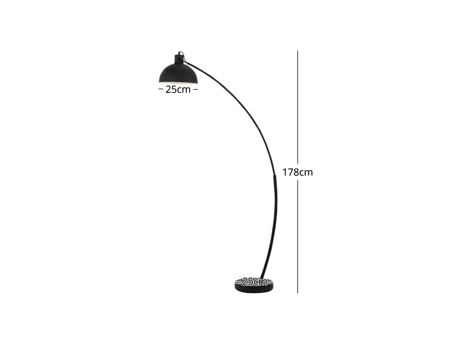 Barn Floor Lamp - Black