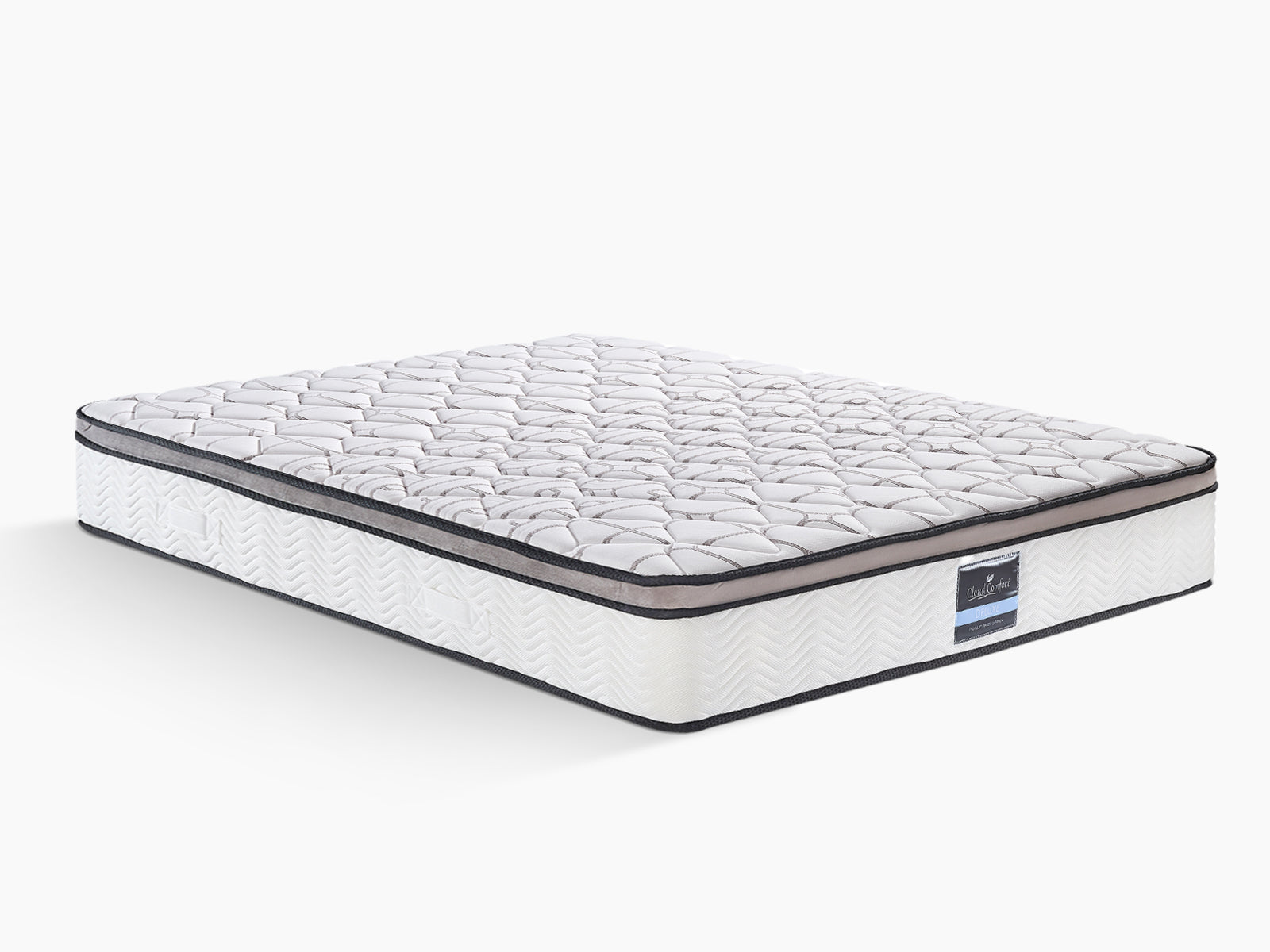 Coronado-A Bed Frame With Drawers & GEL30 Mattress - Double