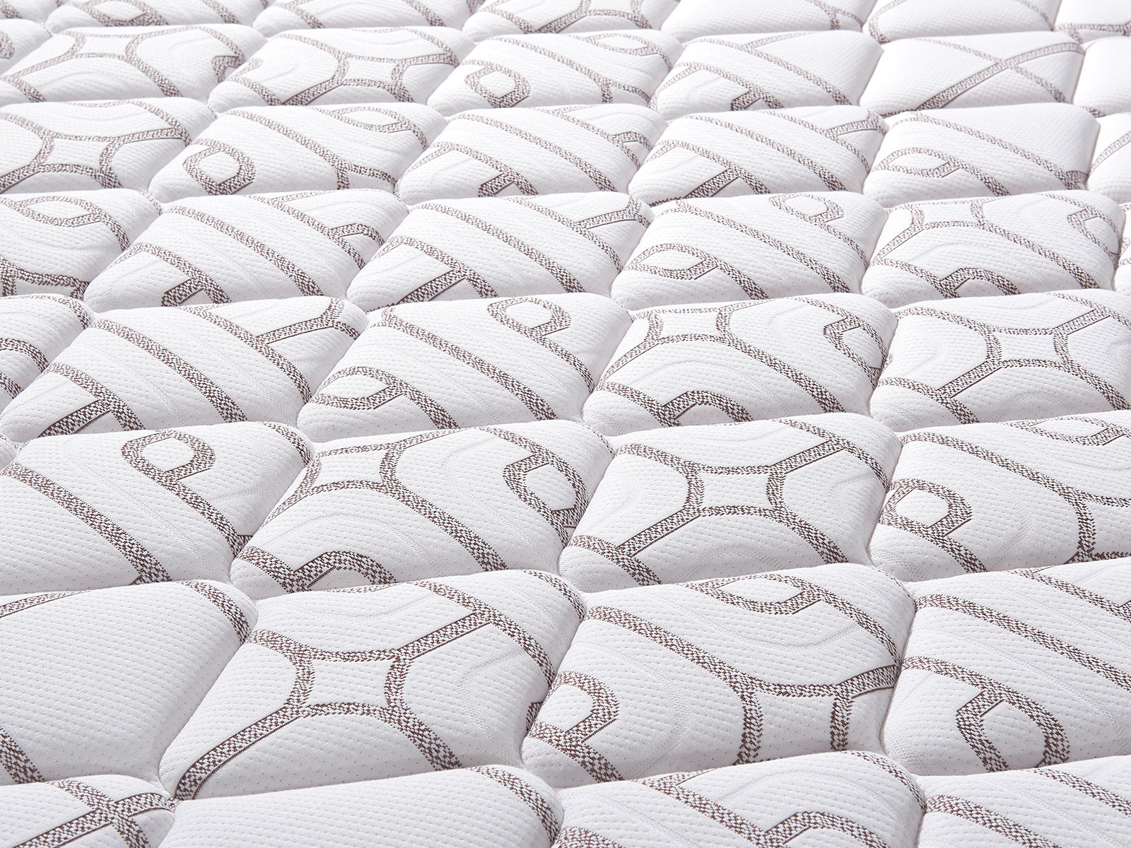 Blaine Velvet Bed Frame Beige & GEL30 Mattress - Queen