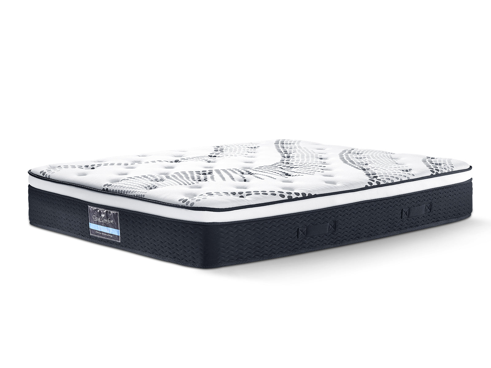 Coronado-A Bed Frame With Drawers & Euro Top Mattress J32 - Double