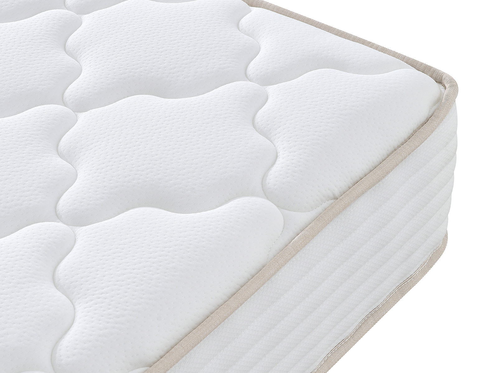 Dakota Metal Bed Frame & PIL20 Mattress with Pillows - Double