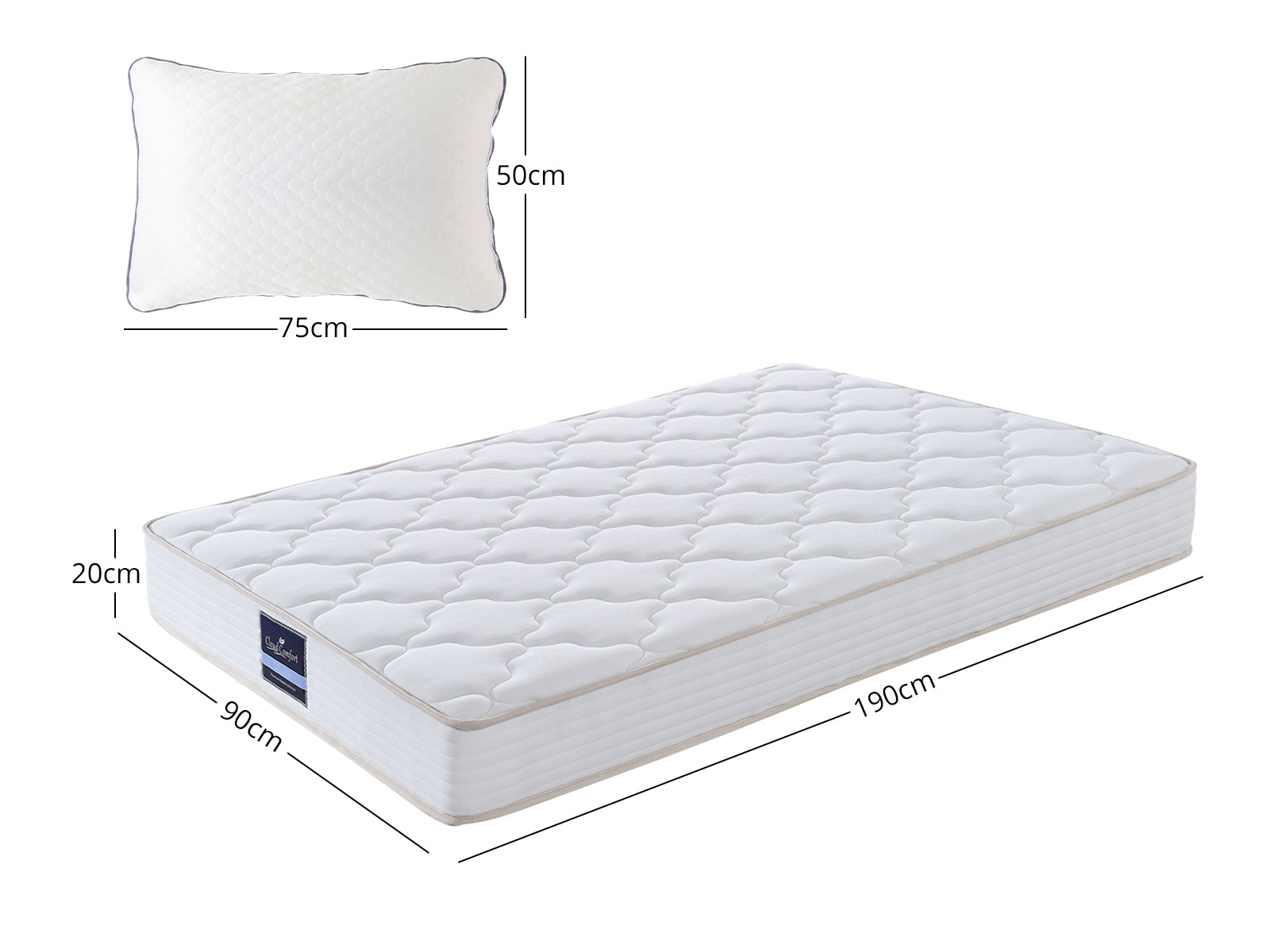 Cozy Oak Kids Bedroom Combo - 4 piece