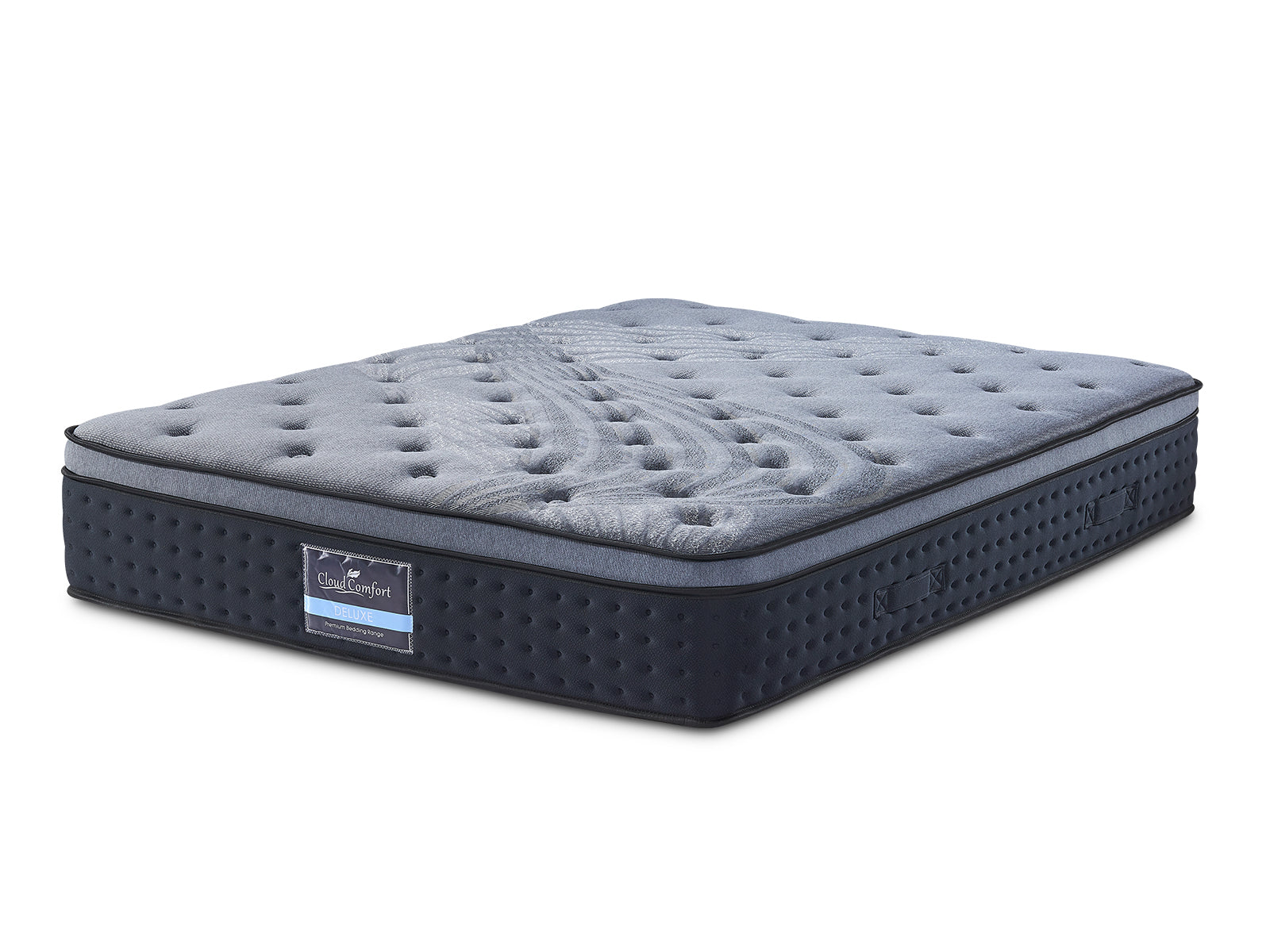 Coronado-A Bed Frame With Drawers & B34 Mattress  - Double