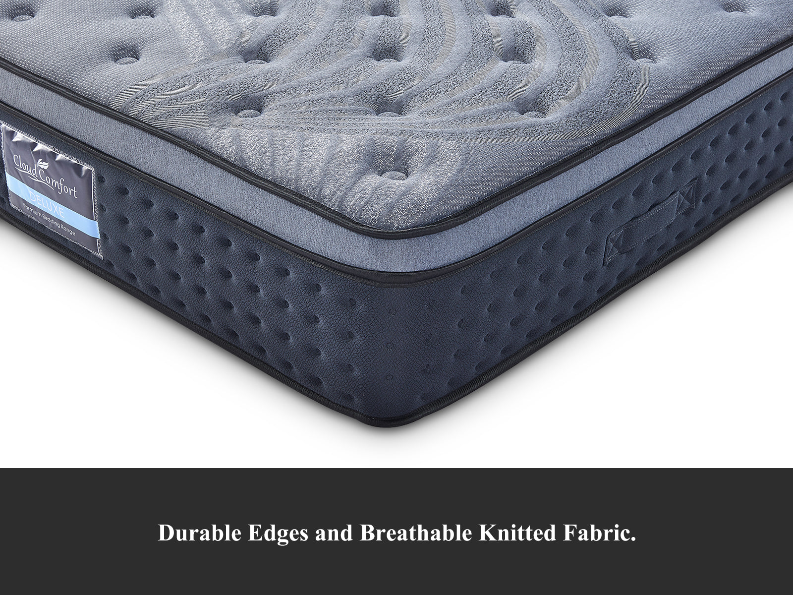 Coronado-A Bed Frame With Drawers & B34 Mattress  - Double