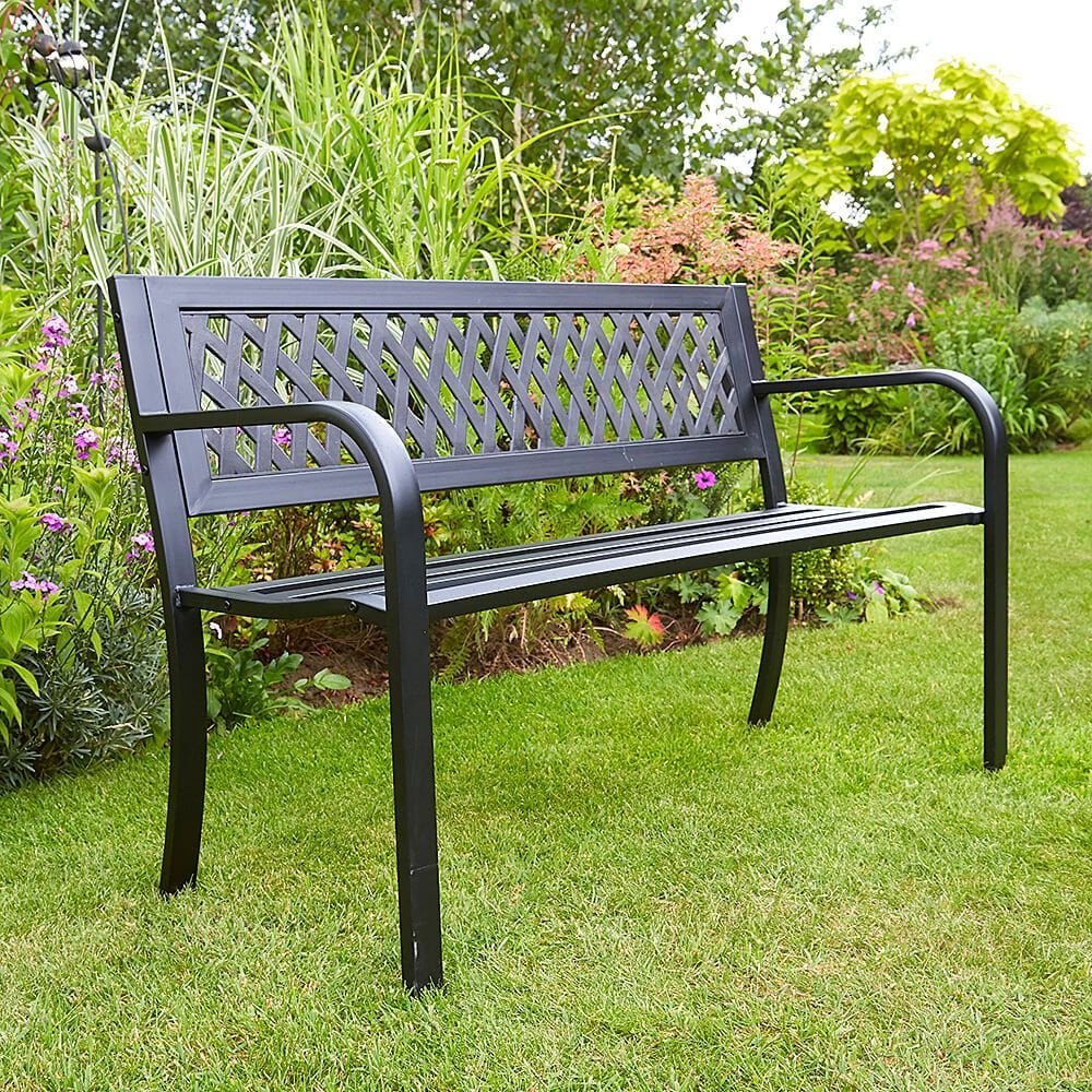Arteferro Garden Bench A2 - Black