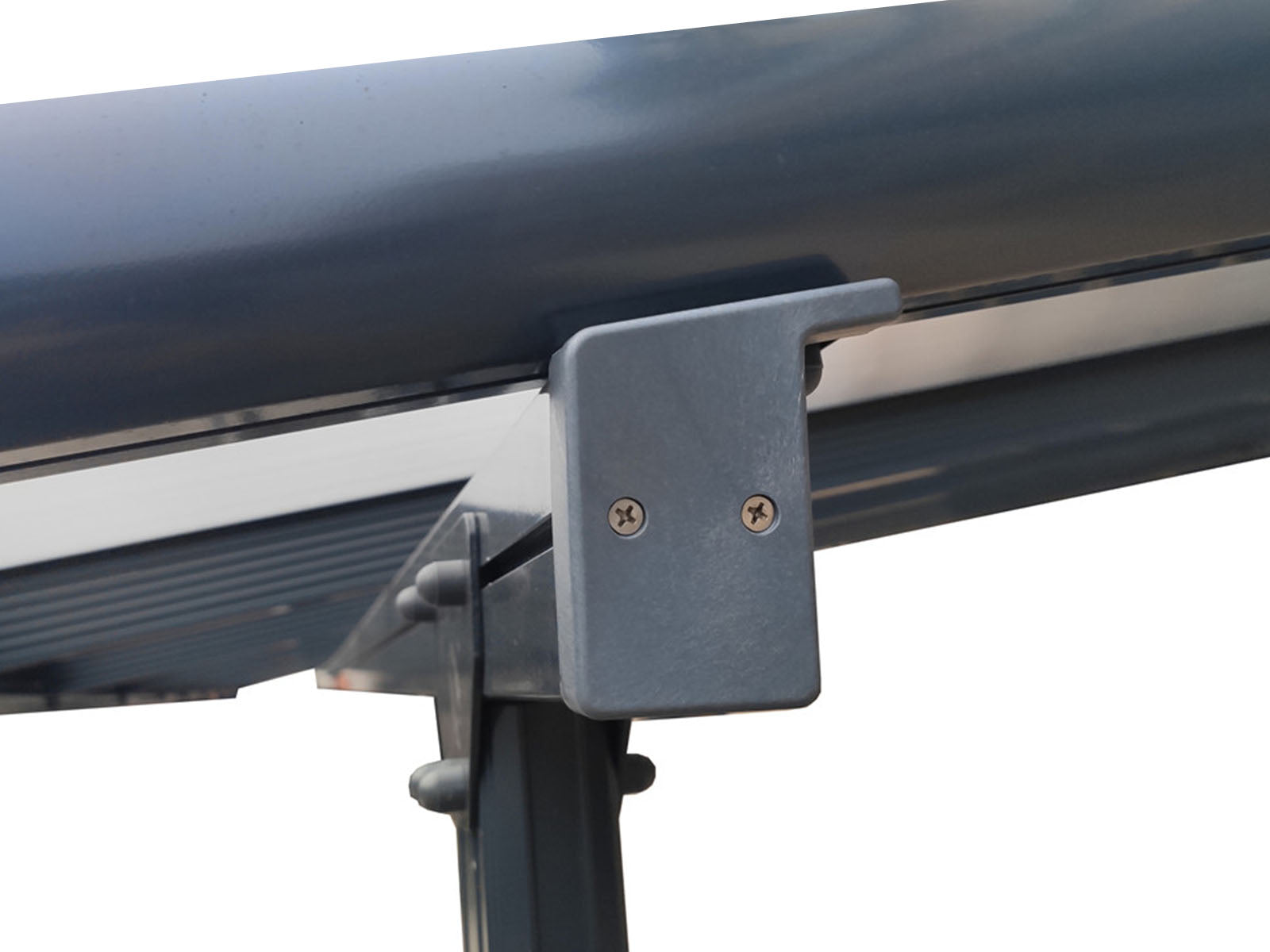 Aluminium Patio Canopy Grey - 10ft x 14ft