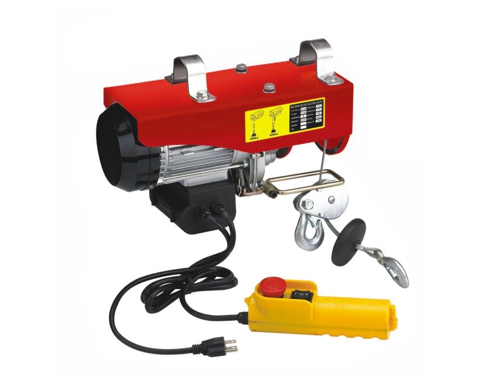250/500kg Electric Hoist Winch with Lifting Cable