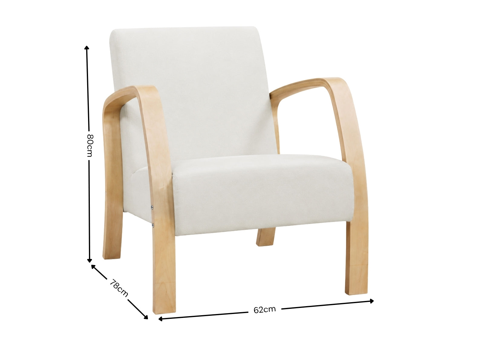 Bentwood Sofa - Beige