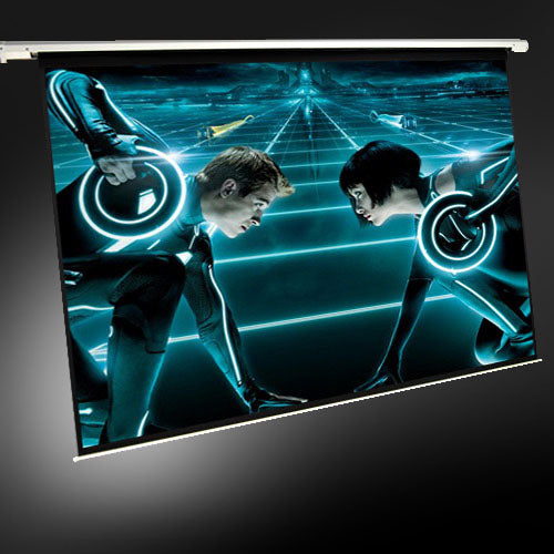 120 Inches Wide Screen Electric Motorized Projector Screen With Wireless Remote