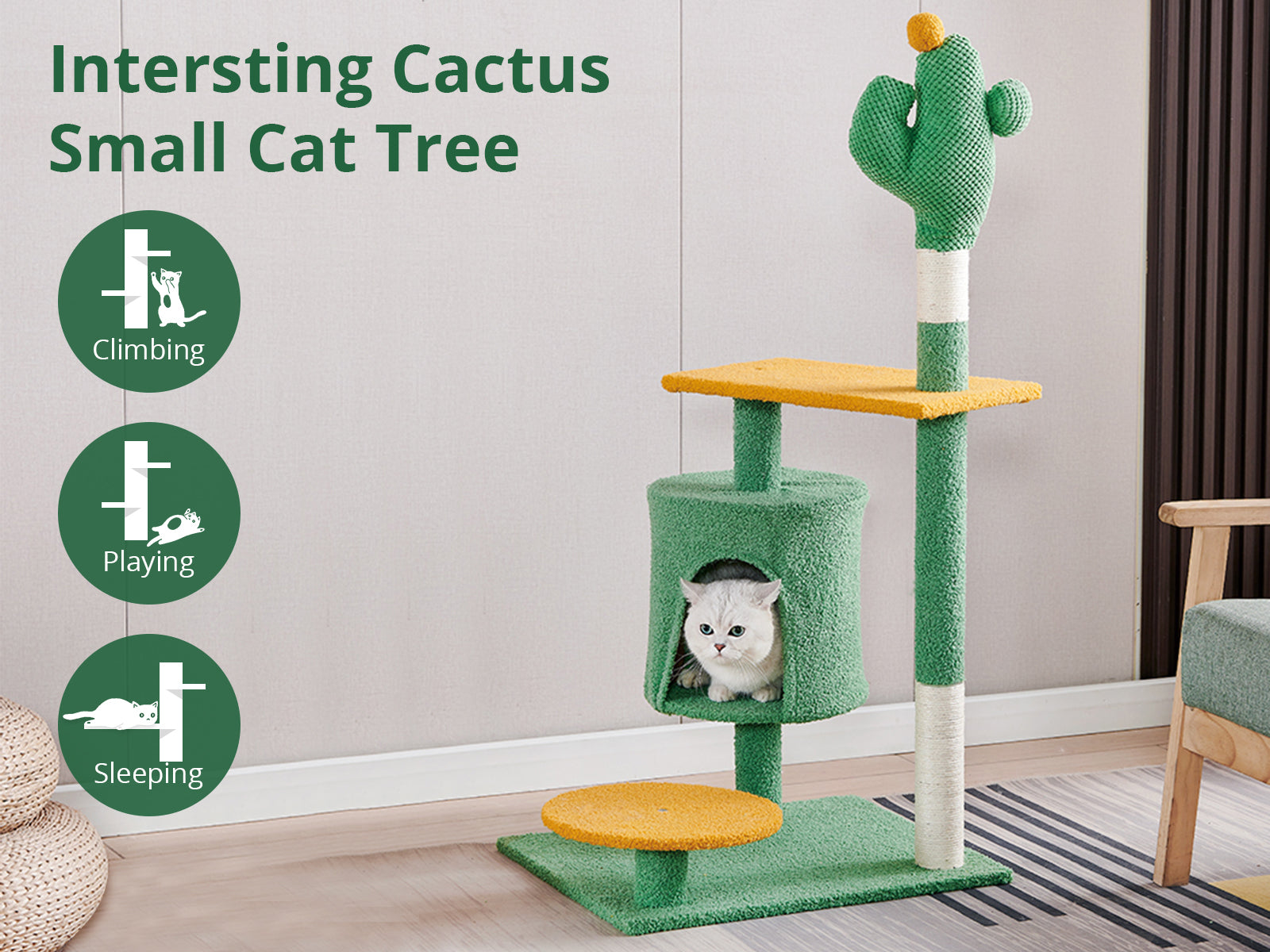 Cactus Cat Tree - 115 cm