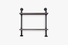 2-Tier Pipe Shelf