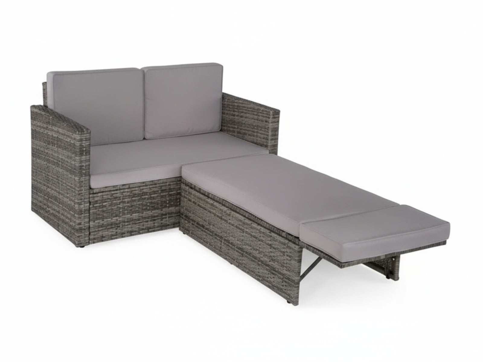 2-Piece Outdoor Sofa Set - Grey