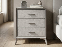 Delani 3-Drawer Chest - Grey