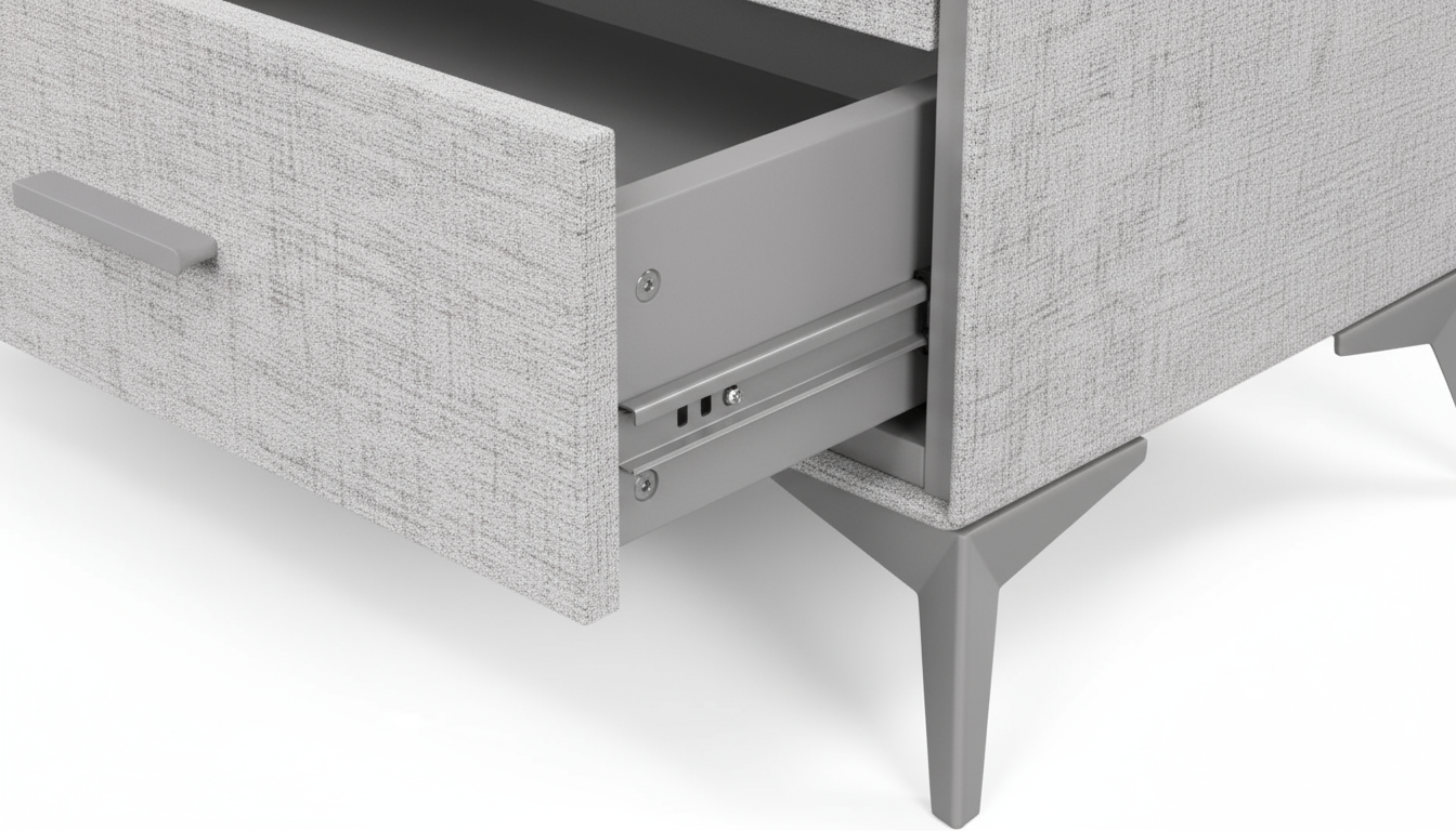 Delani 6-Drawer Lowboy - Grey