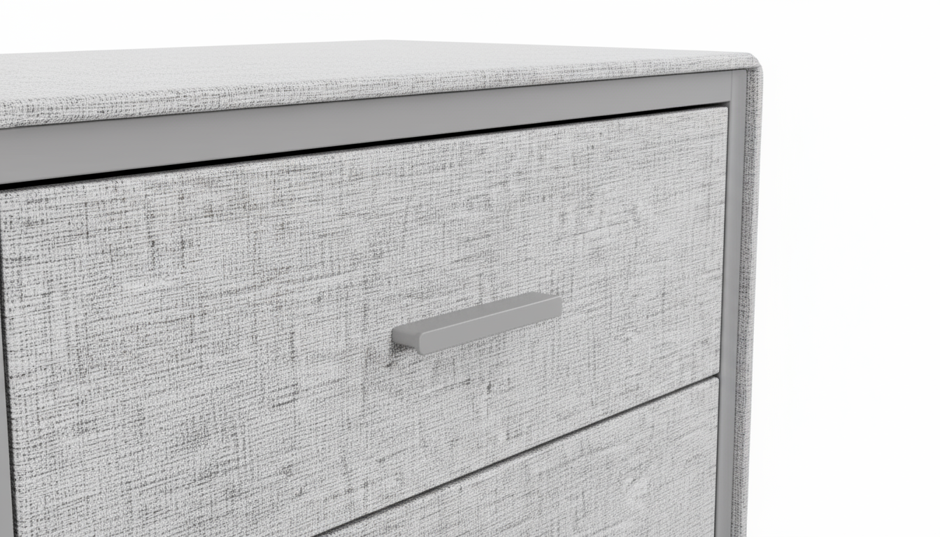 Delani 6-Drawer Lowboy - Grey