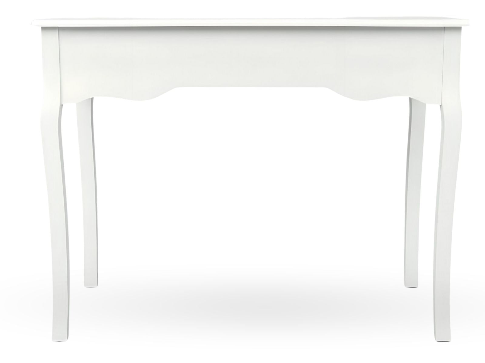 3-Drawer Console Table - White
