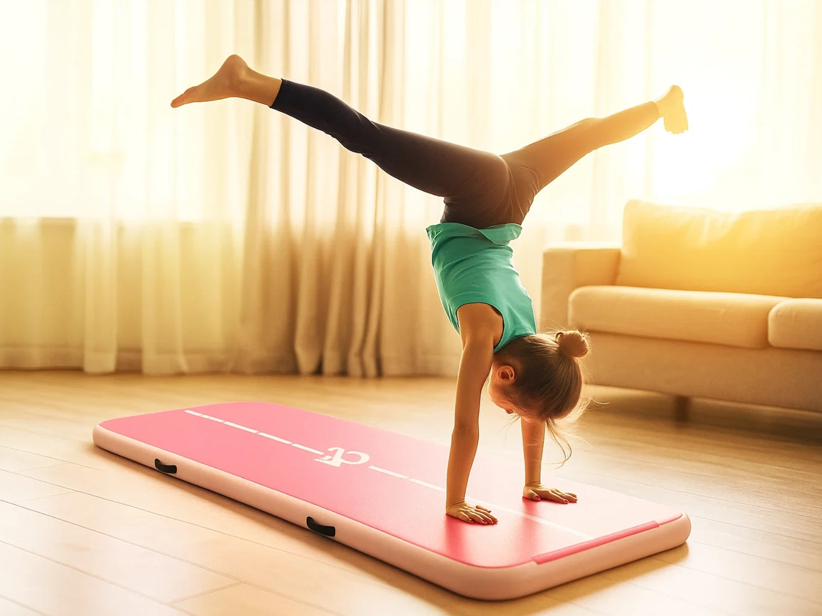 Air Track Pink – 300cm x 100cm x 10cm