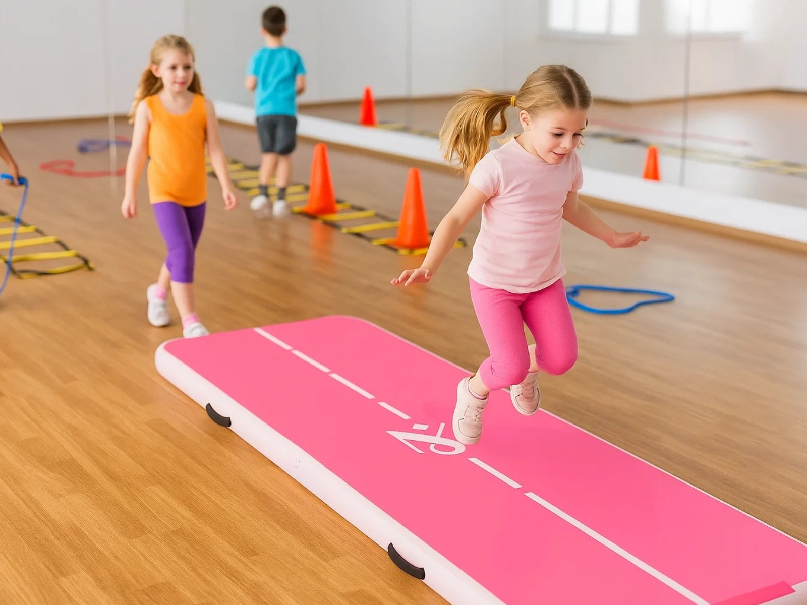 Air Track Pink – 300cm x 100cm x 10cm