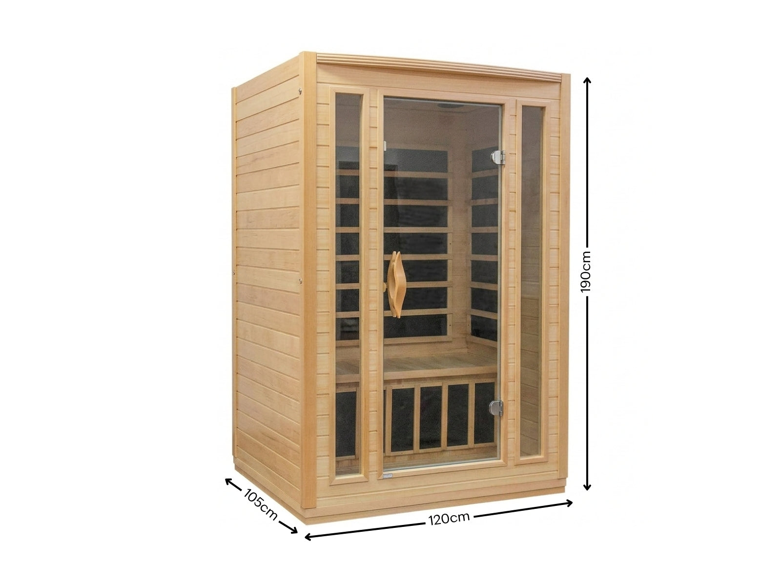 2 Person Far Infrared Indoor Sauna