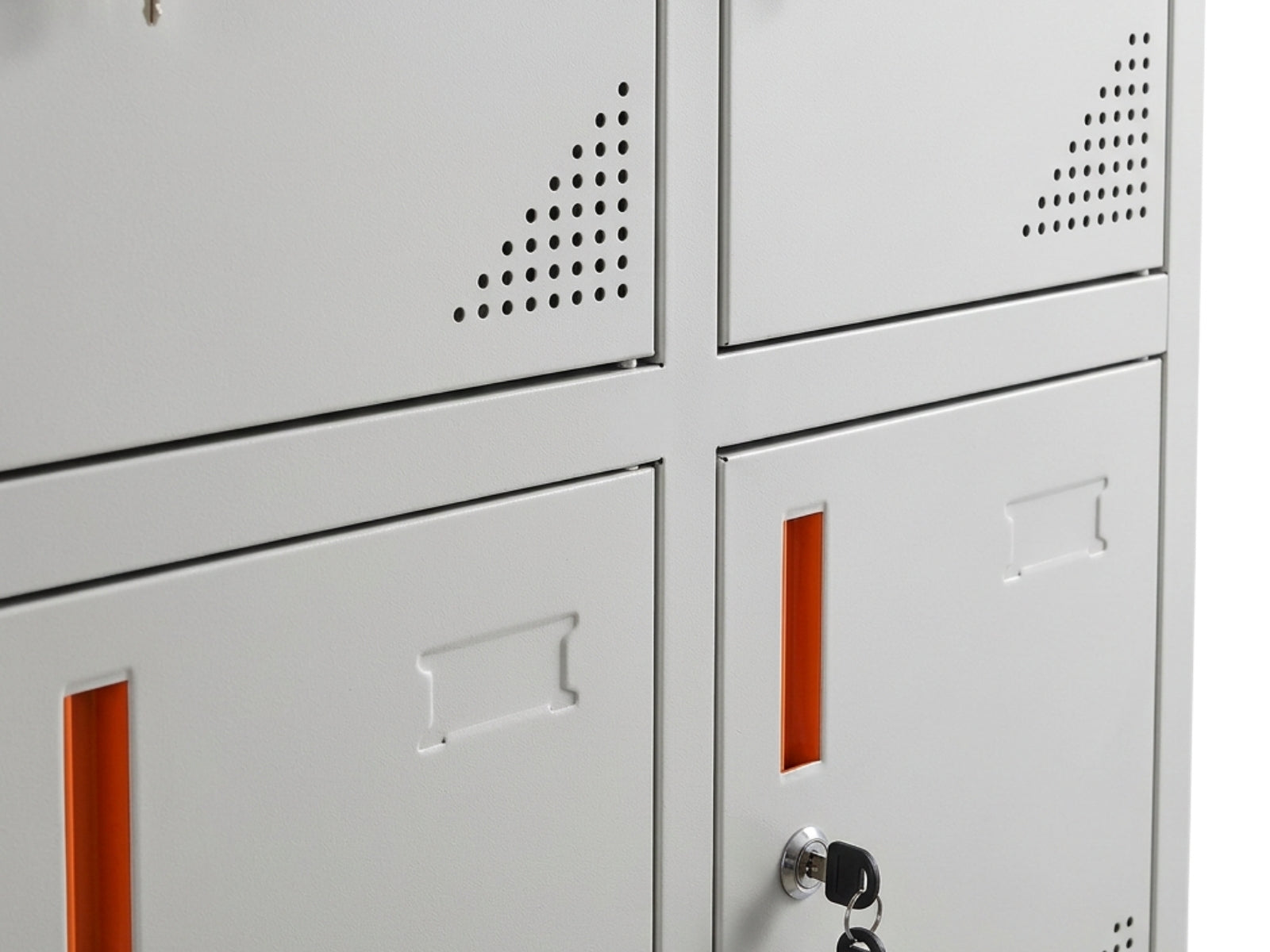 12-Door Locker - Creamy White