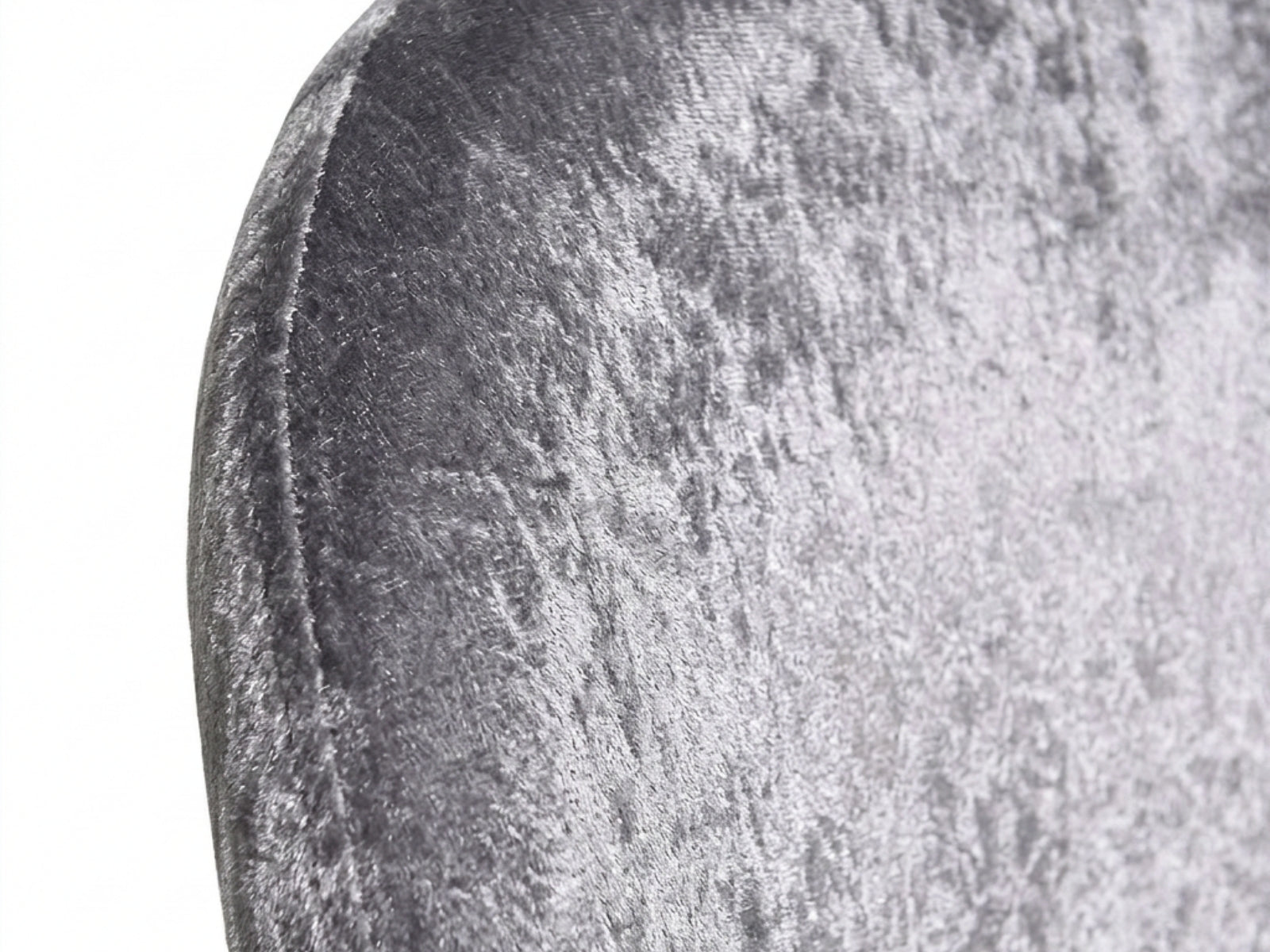 Dallin Velvet Office Chair - Grey