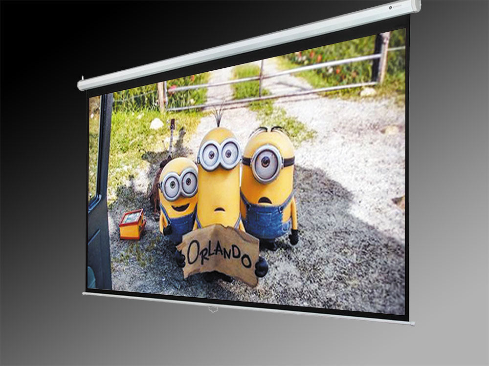 84 Inches Wide Screen Manual Projector Screen