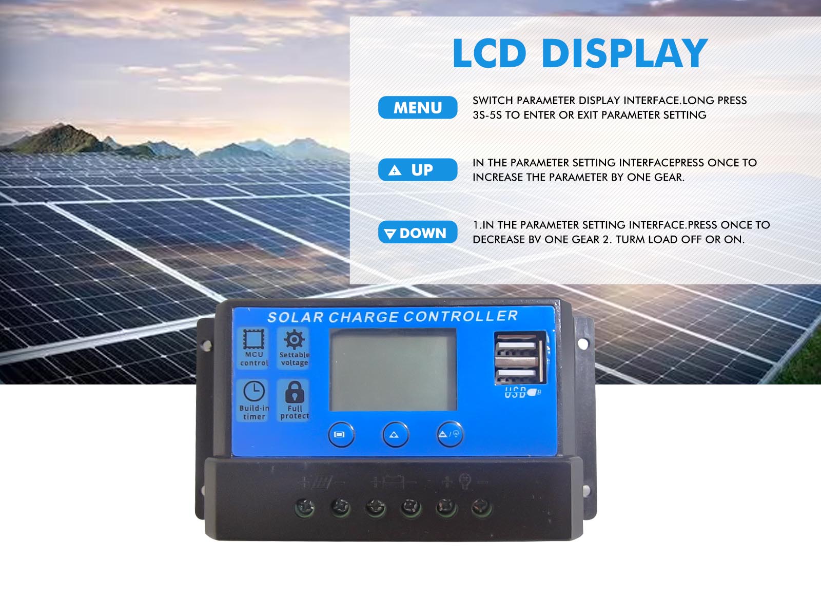 10A Solar Panel Controller