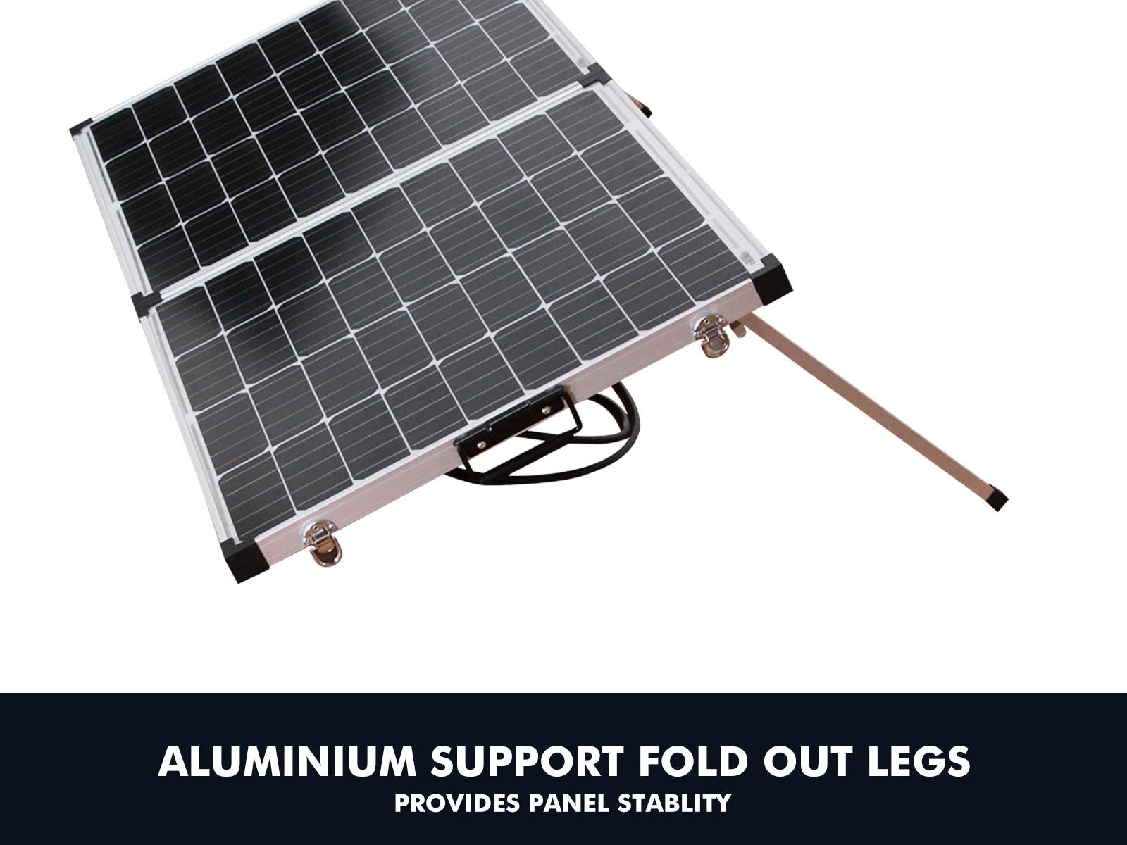 160W Folding Solar Panel Kit with Controller
