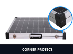 160W Folding Solar Panel Kit with Controller