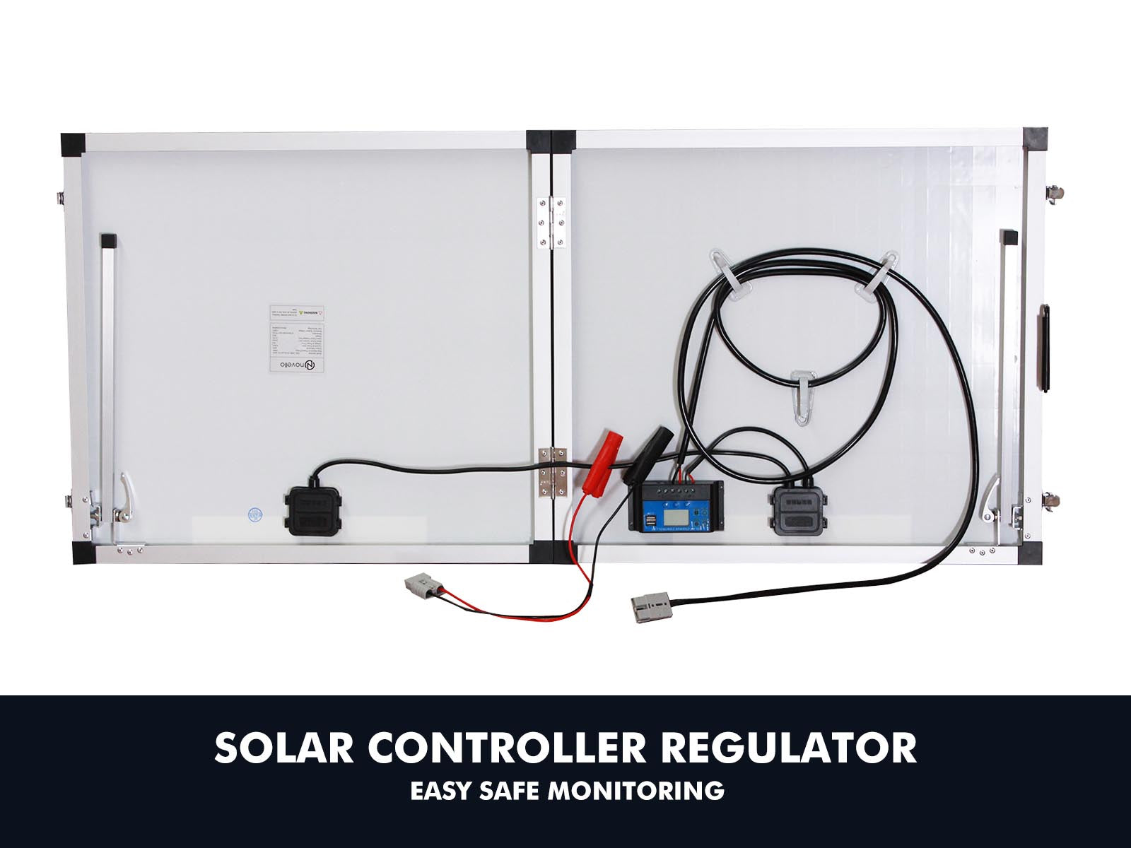 160W Folding Solar Panel Kit with Controller