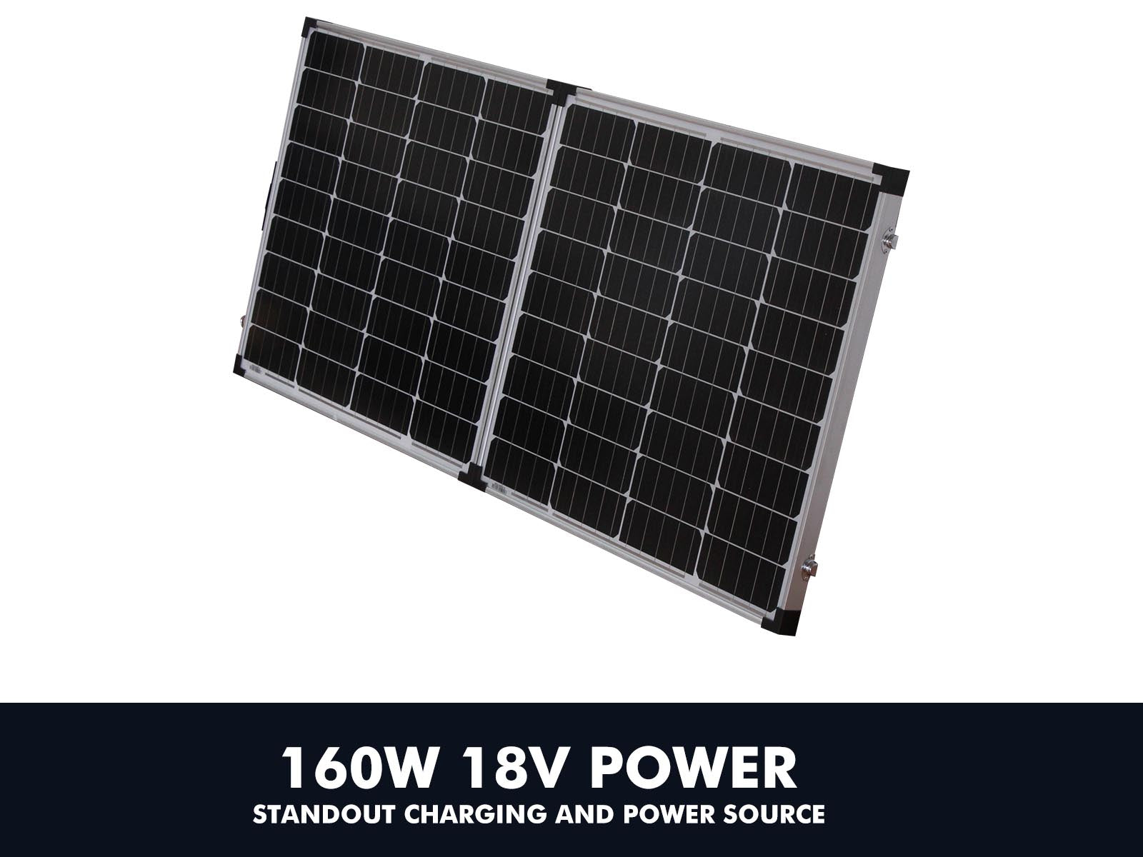 160W Folding Solar Panel Kit with Controller