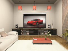 135 Inches Wide Screen Electric Motorized Projector Screen With Wireless Remote
