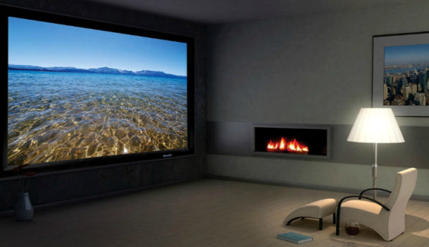 120 Inches Wide Screen Electric Motorized Projector Screen With Wireless Remote