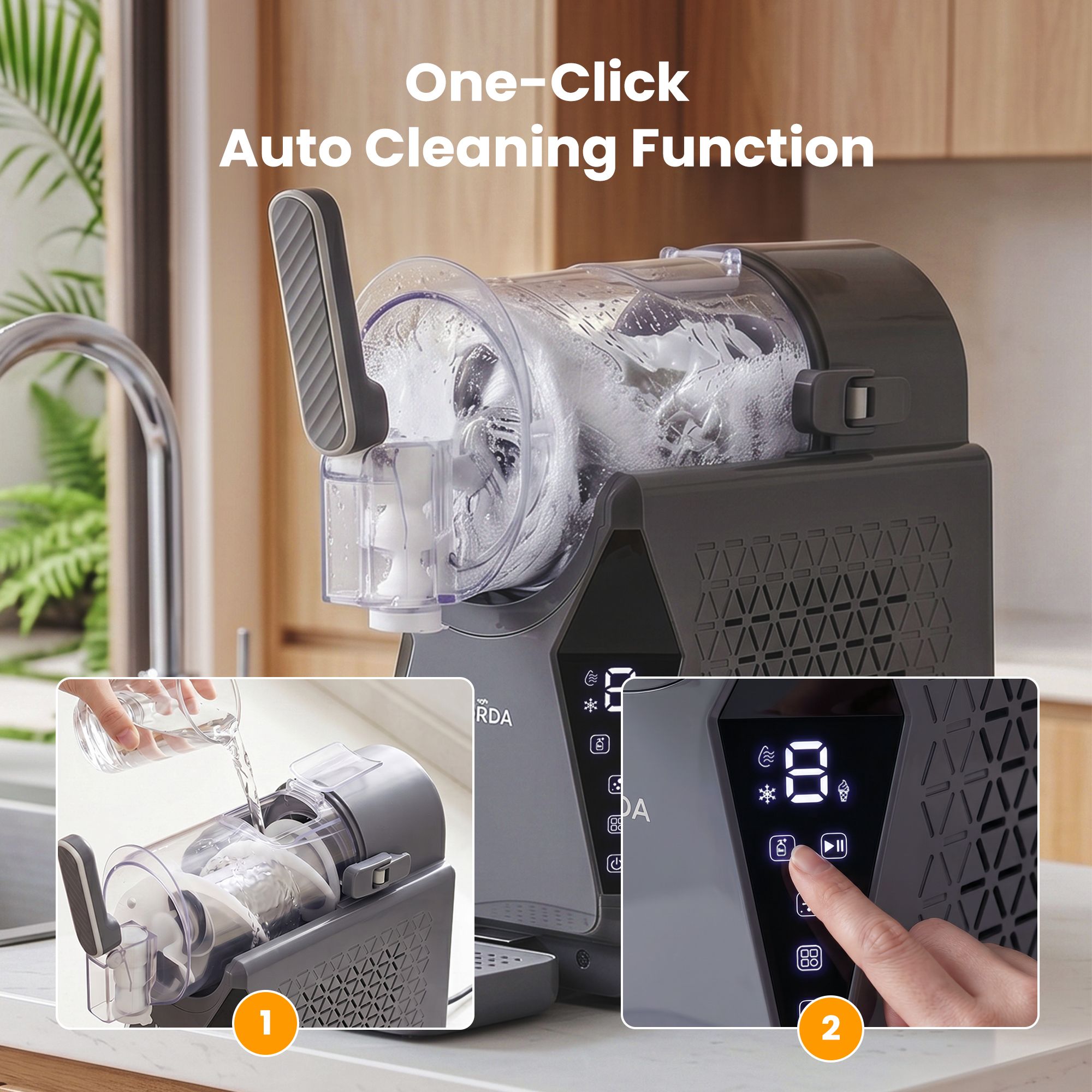 1.3L Slushie Machine Frozen Drink Maker Slushy Ice Cream Maker