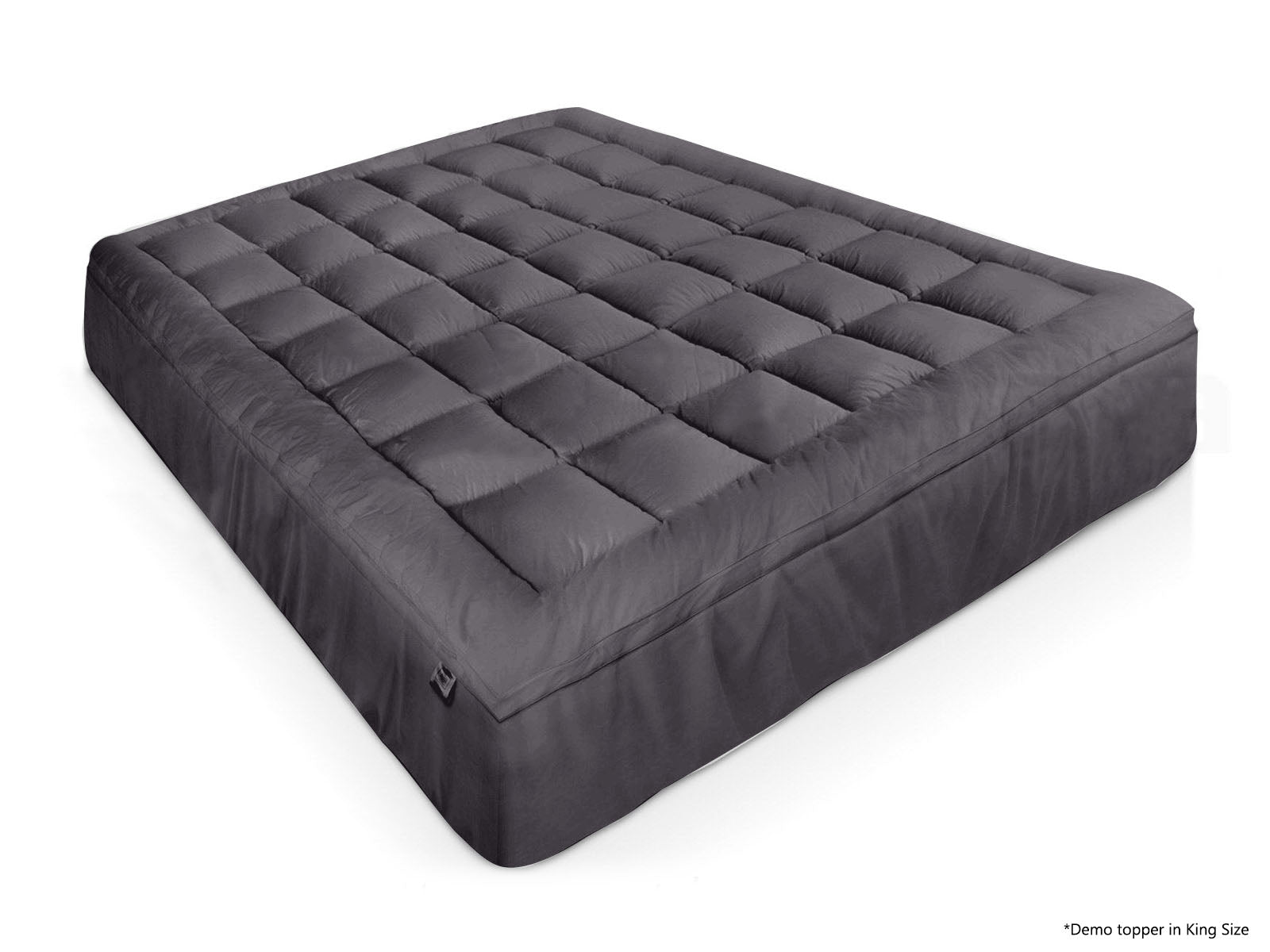 Bamboo Charcoal Mattress Topper - King Single