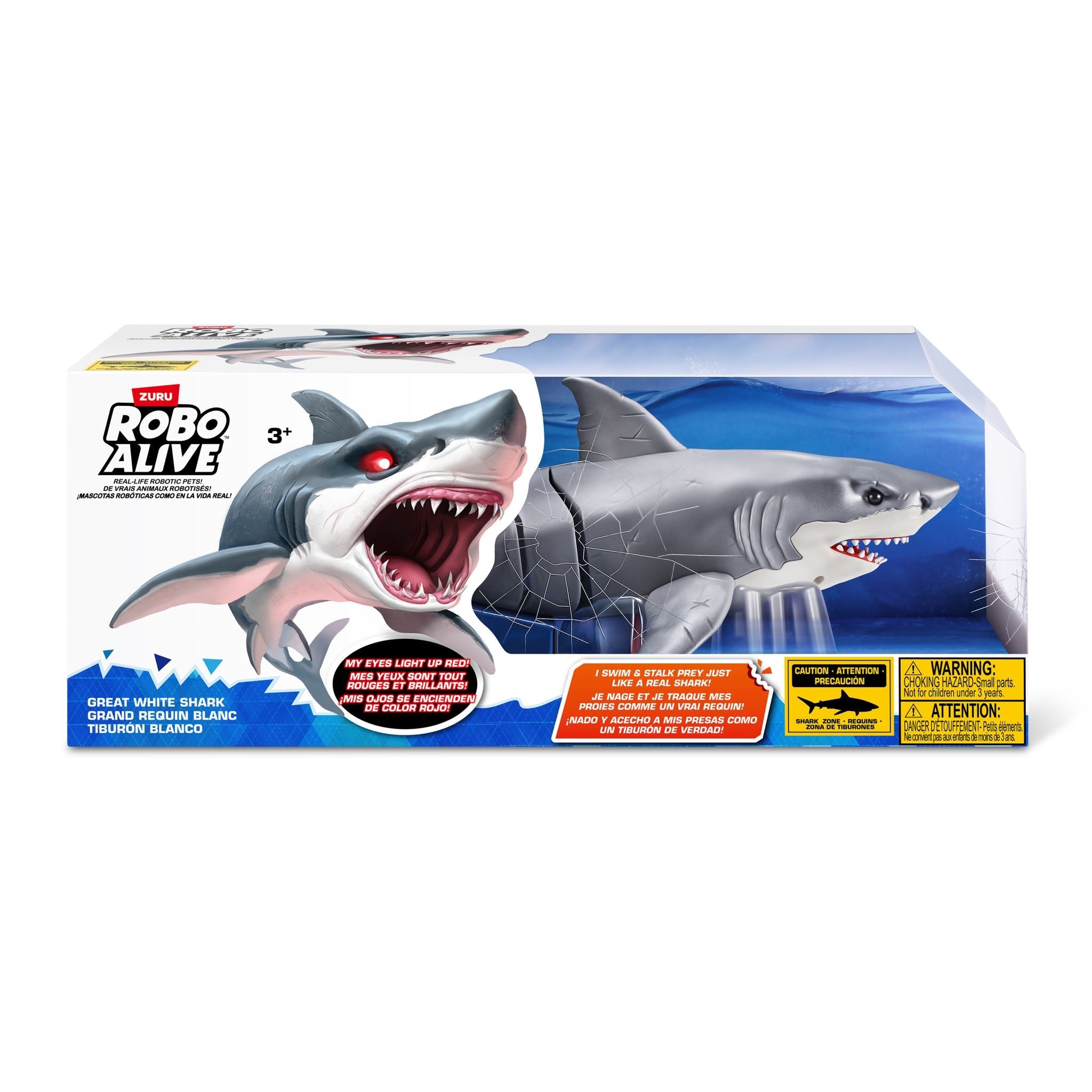 Bestway Family Pool with Canopy  + ZURU Robo Alive Shark Attack